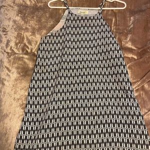 Boutique Multicolor Halter Shift Dress Sz S